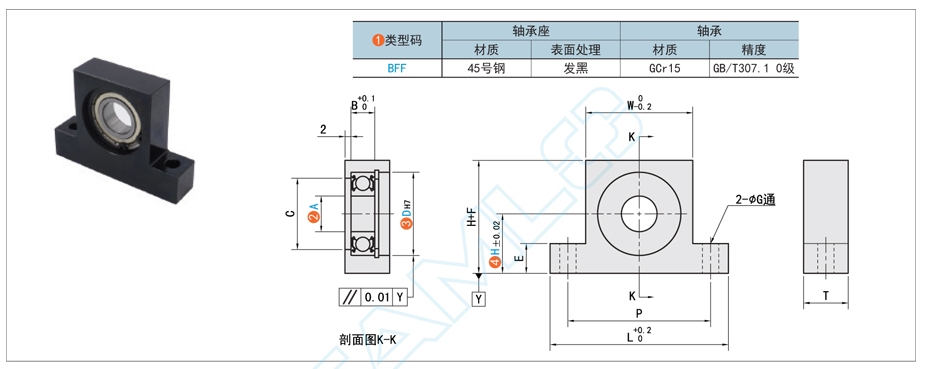 立式帶座深溝球軸承在空調中的應用