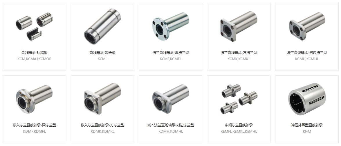 直線軸承的模塊化設計